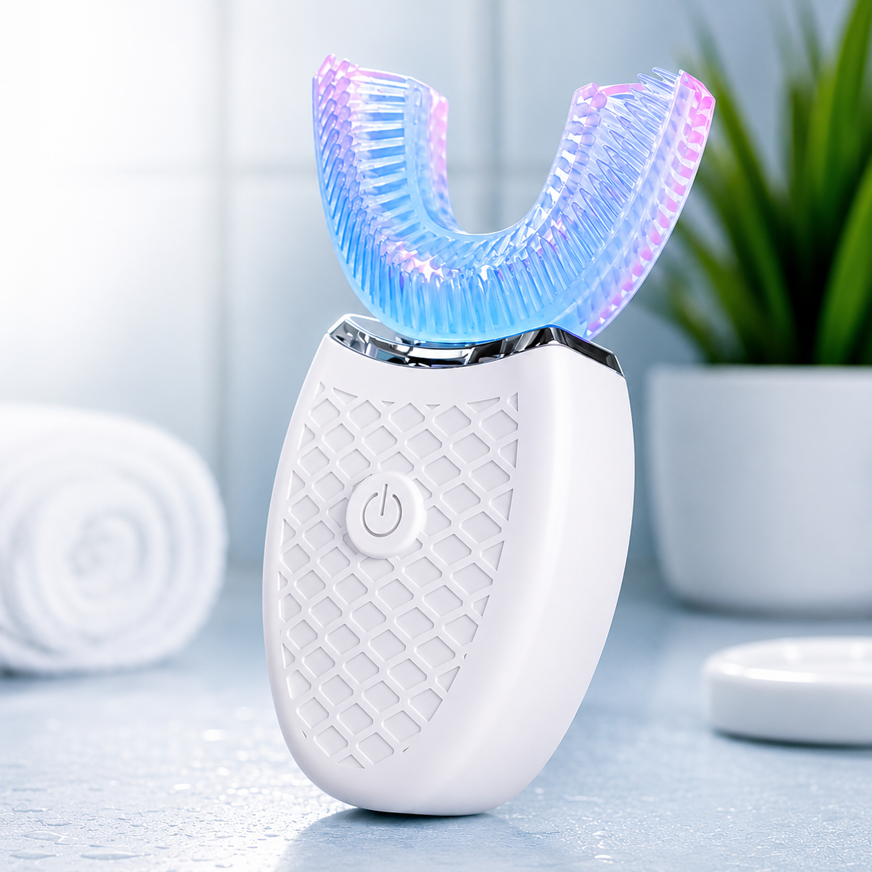Cepillo Ultrasónico 180°: Limpieza Profunda